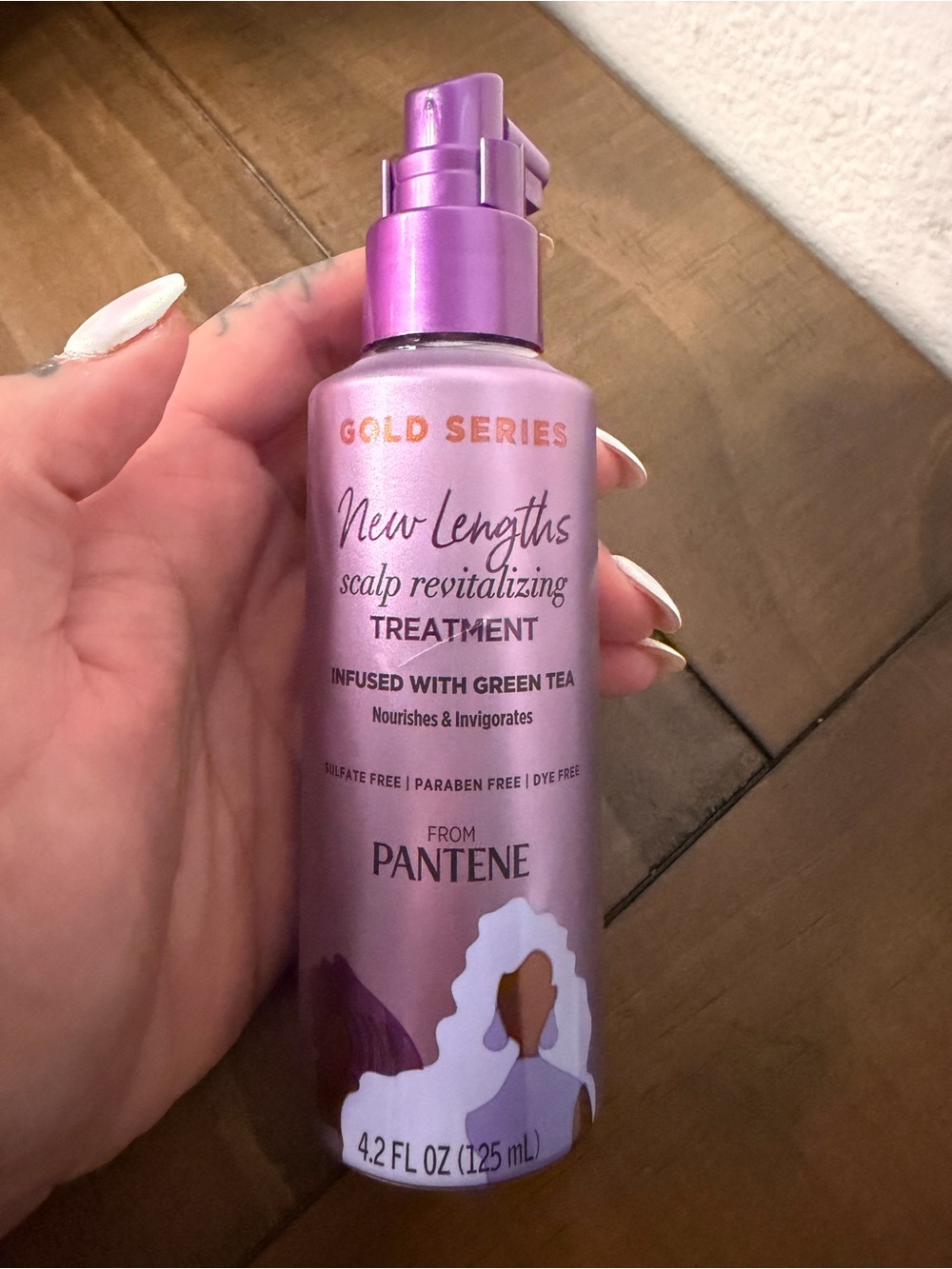 Pantene Gold Series New Lengths Scalp Revitalizing Treatment 4.2fl oz new